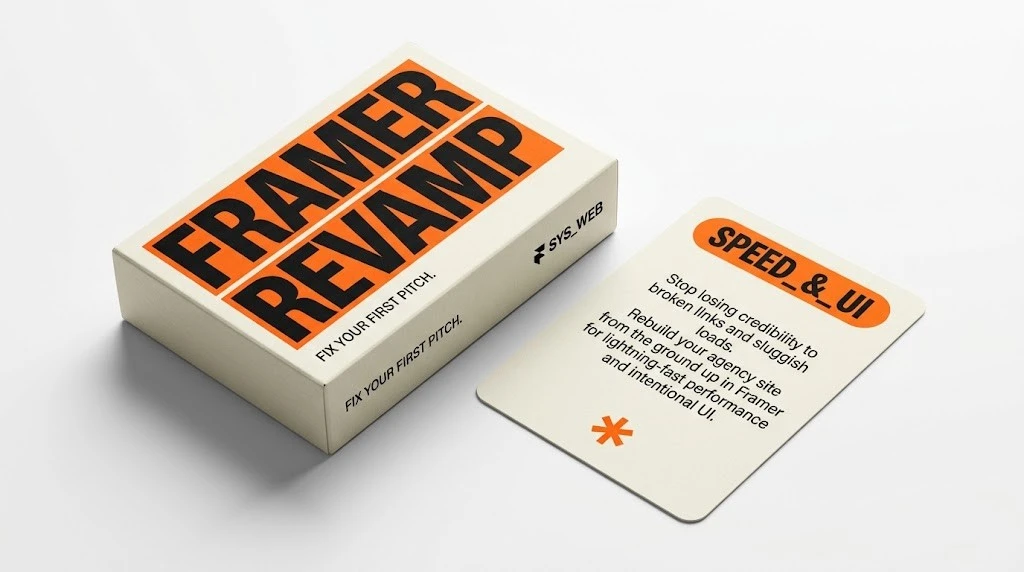 Framer Agency Site Revamp